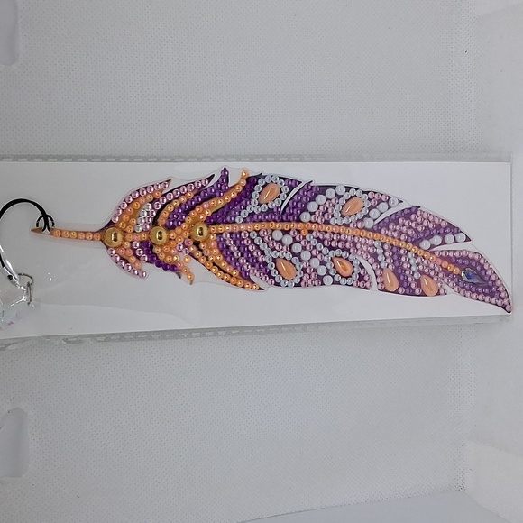 Handmade Rhinestone Bookmark - Picture 2 of 3